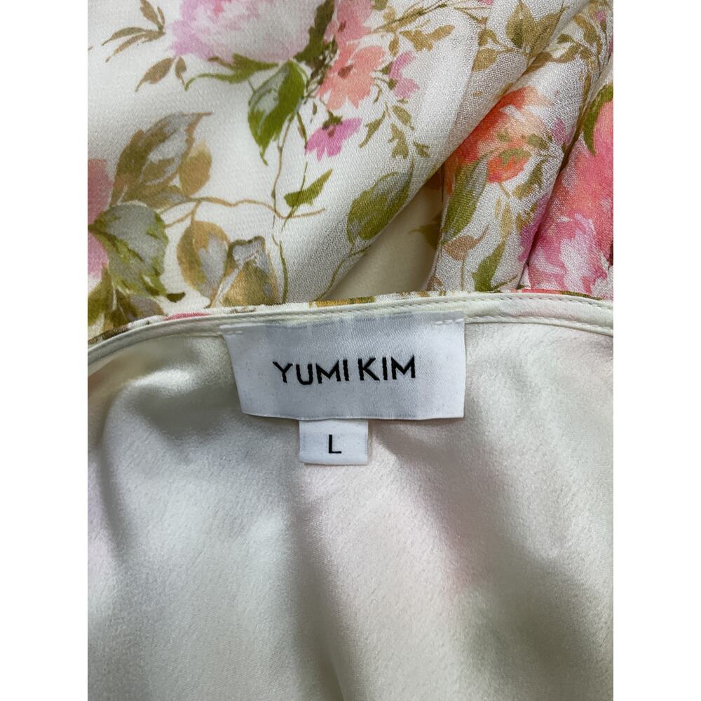 Yumi Kim 'Chrissy' White Poly  Dress Size L - Picture 4 of 5